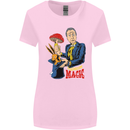 Mushroom Magic LSD Drug Culture Festival Womens Wider Cut T-Shirt Light Pink