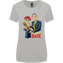 Mushroom Magic LSD Drug Culture Festival Womens Wider Cut T-Shirt Sports Grey