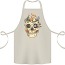 Mushroom Skull Nature Ecology Toadstool Cotton Apron 100% Organic Natural