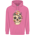 Mushroom Skull Nature Ecology Toadstool Mens 80% Cotton Hoodie Azelea