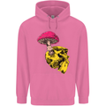 Mushroom Skull Toadstool Magic Gothic Mens 80% Cotton Hoodie Azelea