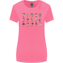 Mushroom Species Foraging Mycology Womens Wider Cut T-Shirt Azalea