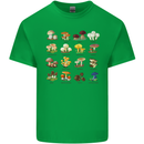 Mushroom Species Kids T-Shirt Childrens Irish Green