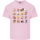 Mushroom Species Kids T-Shirt Childrens Light Pink