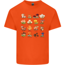 Mushroom Species Kids T-Shirt Childrens Orange