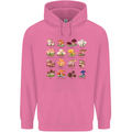 Mushroom Species Mens 80% Cotton Hoodie Azelea