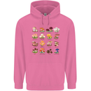 Mushroom Species Mens 80% Cotton Hoodie Azelea