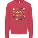 Mushroom Species Mens Sweatshirt Jumper Heliconia