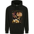 Mushroom Species Mycology Foraging Childrens Kids Hoodie Black
