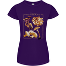 Mushroom Species Mycology Foraging Womens Petite Cut T-Shirt Purple