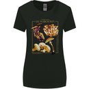 Mushroom Species Mycology Foraging Womens Wider Cut T-Shirt Black