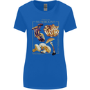 Mushroom Species Mycology Foraging Womens Wider Cut T-Shirt Royal Blue