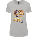 Mushroom Species Mycology Foraging Womens Wider Cut T-Shirt Sports Grey