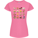 Mushroom Species Womens Petite Cut T-Shirt Azalea