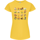 Mushroom Species Womens Petite Cut T-Shirt Yellow