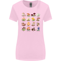 Mushroom Species Womens Wider Cut T-Shirt Light Pink