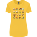 Mushroom Species Womens Wider Cut T-Shirt Yellow
