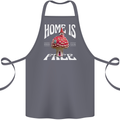 Mushrooms Home is Where You're Free Cotton Apron 100% Organic Steel