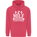 Mushrooms I Like To Forage MILF Childrens Kids Hoodie Heliconia