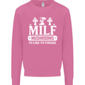 Mushrooms I Like To Forage MILF Mens Sweatshirt Jumper Azalea