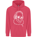 Music A Skull Wearing Headphones Childrens Kids Hoodie Heliconia
