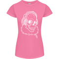 Music A Skull Wearing Headphones Womens Petite Cut T-Shirt Azalea