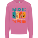 Music Can Change the World Mens Sweatshirt Jumper Azalea