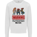 Music Festival Beer Alcohol Gig Dance Rock Kids Sweatshirt Jumper White