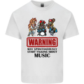 Music Festival Beer Alcohol Gig Dance Rock Mens Cotton T-Shirt Tee Top White