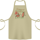 Music I am Your Grandfather DJ Stream Vinyl Cotton Apron 100% Organic Khaki