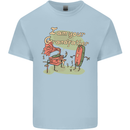 Music I am Your Grandfather DJ Stream Vinyl Kids T-Shirt Childrens Light Blue