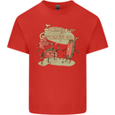 Music I am Your Grandfather DJ Stream Vinyl Kids T-Shirt Childrens Red