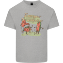 Music I am Your Grandfather DJ Stream Vinyl Kids T-Shirt Childrens Sports Grey