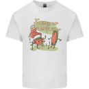 Music I am Your Grandfather DJ Stream Vinyl Kids T-Shirt Childrens White