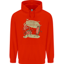 Music I am Your Grandfather DJ Stream Vinyl Mens 80% Cotton Hoodie Bright Red