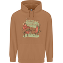 Music I am Your Grandfather DJ Stream Vinyl Mens 80% Cotton Hoodie Caramel Latte