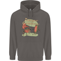 Music I am Your Grandfather DJ Stream Vinyl Mens 80% Cotton Hoodie Charcoal