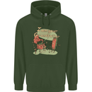 Music I am Your Grandfather DJ Stream Vinyl Mens 80% Cotton Hoodie Forest Green