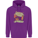 Music I am Your Grandfather DJ Stream Vinyl Mens 80% Cotton Hoodie Purple