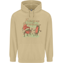 Music I am Your Grandfather DJ Stream Vinyl Mens 80% Cotton Hoodie Sand