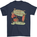 Music I am Your Grandfather DJ Stream Vinyl Mens T-Shirt Cotton Gildan Navy Blue