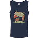 Music I am Your Grandfather DJ Stream Vinyl Mens Vest Tank Top Navy Blue