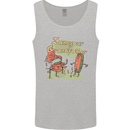 Music I am Your Grandfather DJ Stream Vinyl Mens Vest Tank Top Sports Grey