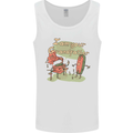 Music I am Your Grandfather DJ Stream Vinyl Mens Vest Tank Top White