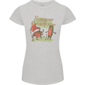 Music I am Your Grandfather DJ Stream Vinyl Womens Petite Cut T-Shirt Sports Grey