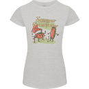 Music I am Your Grandfather DJ Stream Vinyl Womens Petite Cut T-Shirt Sports Grey