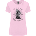 Music Is My Only Drug Funny DJ Vinyl Decks Womens Wider Cut T-Shirt Light Pink