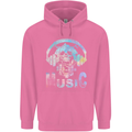 Music Skull With Headphones Dance Tekno Childrens Kids Hoodie Azalea