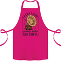 Music Sounds Better on Vinyl Records DJ Cotton Apron 100% Organic Pink