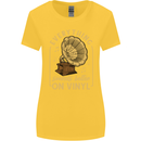 Music Sounds Better on Vinyl Records LP DJ Womens Wider Cut T-Shirt Yellow